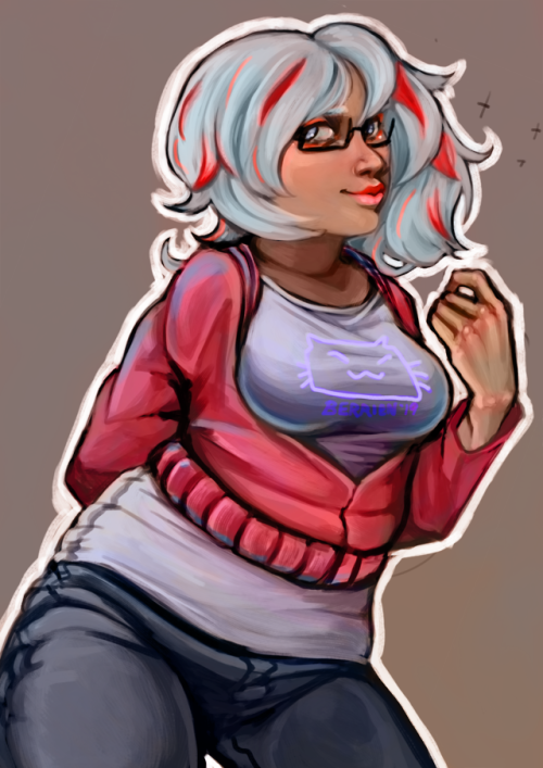 Eyy look at that! I painted something!!! It’s FUYUMI!!!