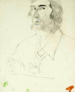 David Hockney,   Study for ‘Mr and Mrs