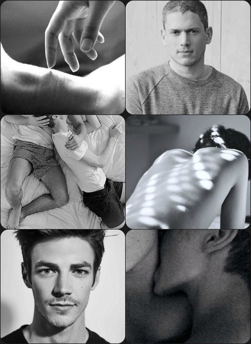 nixie-deangel:Coldflash Valentine’s Weekend, Day Three - Spending the day in bed.Barry grinned a