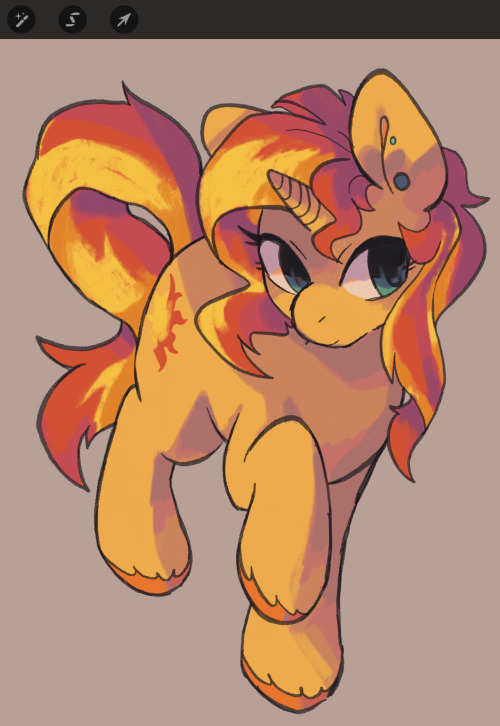 Sunset Shimmer Brush Test ☀️