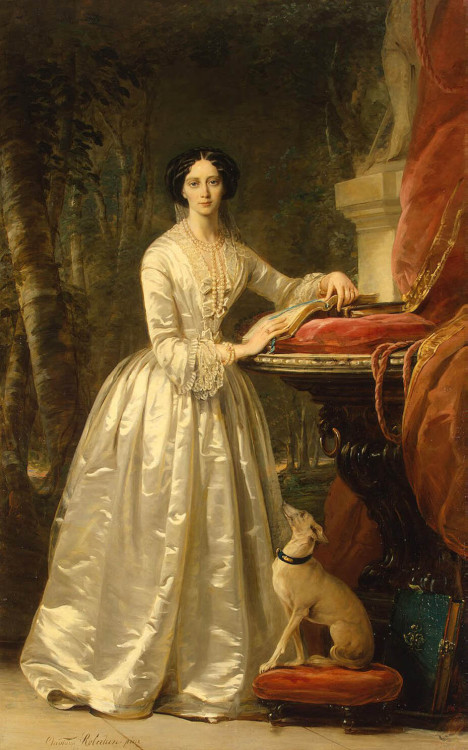 Portrait of Grand Duchess Maria Alexandrovna (late 1840s). Christina Robertson (Scottish, 1796-1854)