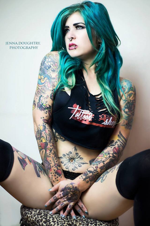 miss mischief #Hotchickswithtattoos