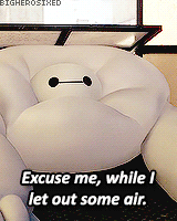 bigherosixed: list of disney characters that make me smile ღ 1/? ↳ baymax (big
