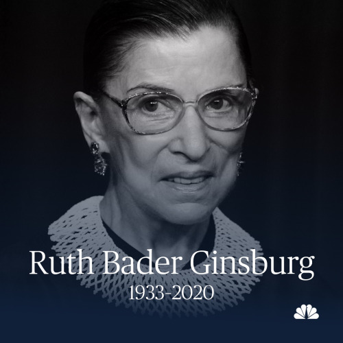 BREAKING: U.S. Supreme Court Justice Ruth Bader Ginsburg has died.Read more.