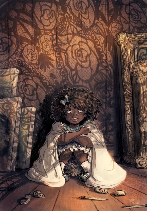 joeyhazell-art:Little GhostJust some thoughts on Hennessy, her mother, and The Lace. insta | twitter