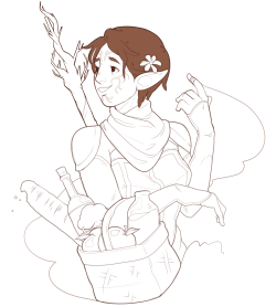 dual-wield-gay:  i think im gonna color this but for now have the lineart 