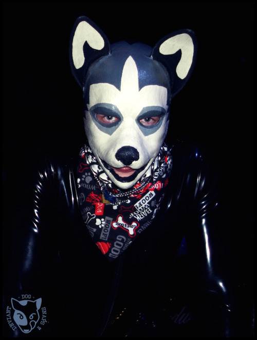 deviantdogsnaps:  Rubber Pup at the Pig Pup Beer Bust, SF Eagle.