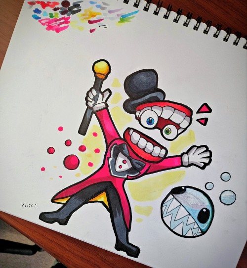 Caine And Bubble! =D