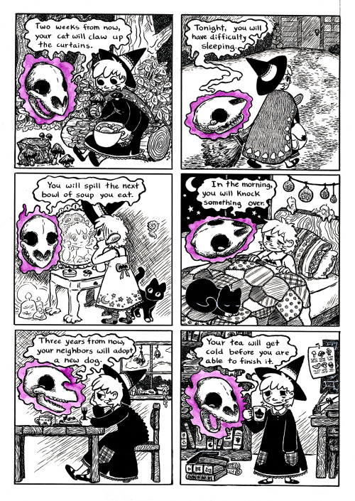 breelandwalker: gabrielthemoose: fox-teeth: Osteomancy, a story about the pitfalls of perfectionism 