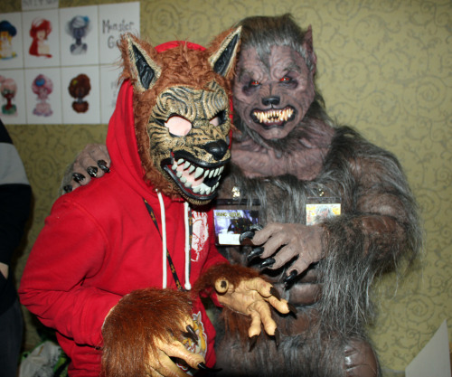 Whoa! There were werewolf sightings at VancouFur this past weekend! #WerewolfWednesday 