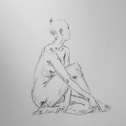 #figuredrawing 20 min pose