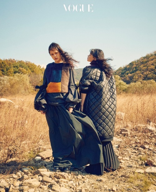 VOGUE KOREA DECEMBER 2016 - Han Sungmin, Kim Ahyun