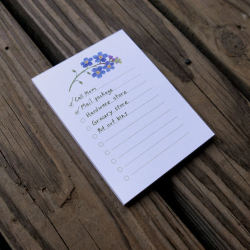 Shockingly enough, I made some new stuff for my store…check out my forget me not checklist on