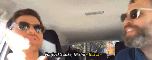 angvlicmish:Driving shenanigans with D2For @casisanidjit​ a.k.a. the misha to my darius