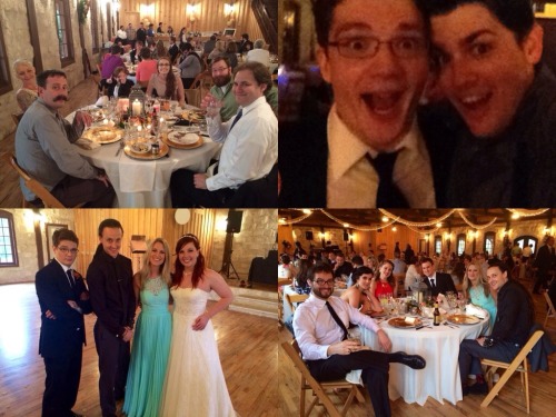 achievementt-teeth:Michael and Lindsay’s wedding Master post