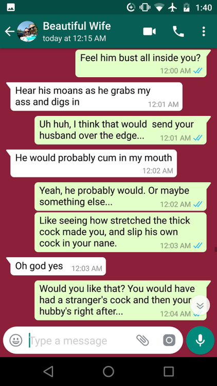 hotwife-texts: Part 3 (I think she likes the idea…)