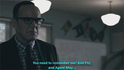 fyeah-philinda:Phil and Melinda not recognising each other’s names; 4x16