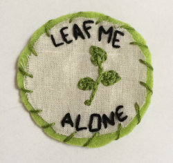 littlealienproducts:  leaf me alone // 