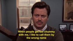 necrophilofthefuture:  Ron Swanson’s words of wisdom 