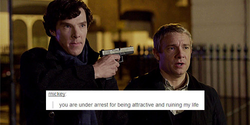pavlovsdaughter:  johnlock + tumblr text posts i’m sorry [PART 1]   