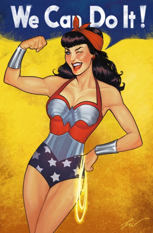 lukaswerneck:  Pinup Wonder Woman - Lucas Werneck