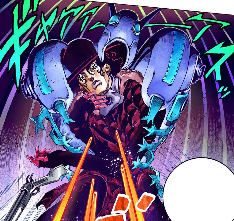 Tadokoro's stand, JoJo's Pose