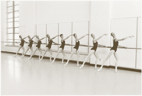 lukatheballerino:  vivaterpsichore:  balletwarrior:  Vintage PNB! 1999 Kurt Smith  I spy Carrie Imler  Ooh third in from the right on the barre, good eye I totally didn’t see her when I first reblogged this! 