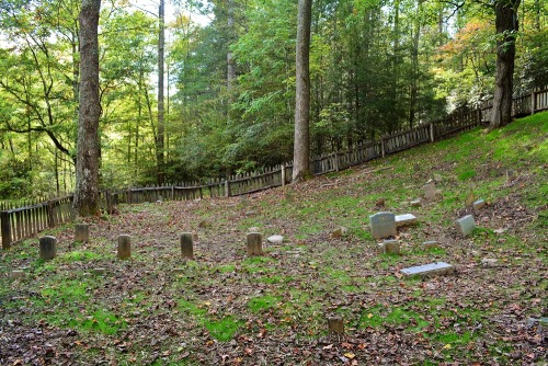 Little Greenbrier School in the Great Smoky Mountains. The schoolhouse was built in 1882 and it stil