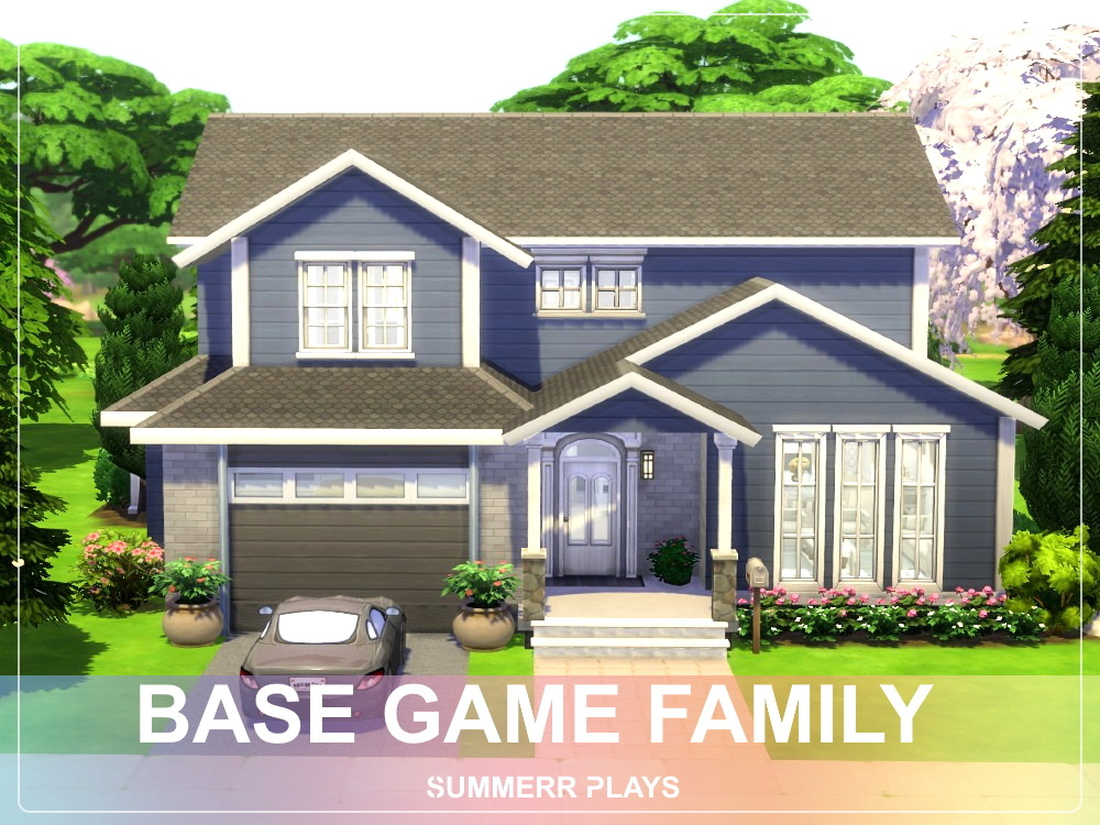 Summer Base Game Family Home This Is A Base Game Build