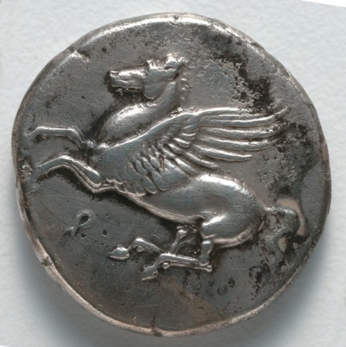 cma-greek-roman-art:Stater, 350, Cleveland Museum of Art: Greek and Roman ArtSize: Diameter: 2.2 cm 