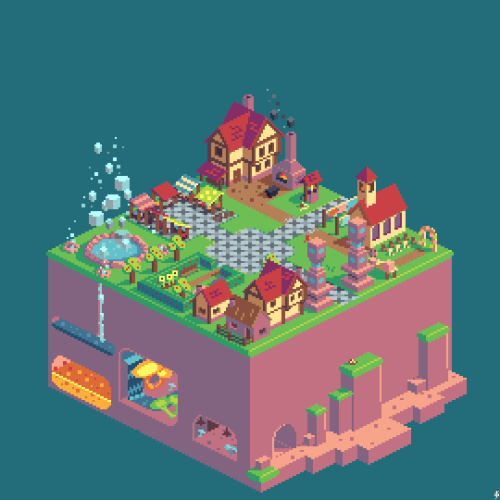 The Villagepart 3 of this years octobit entries! A cosy little village