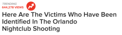 carazelaya: buzzfeednews:  The city of Orlando has begun to release names of the victims on its website.  Here is what we know about them so far, with updates as we receive more information  Latino LGBT people. In the city I called home during my college