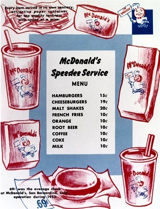 The very first McDonald’s, 1948 (via)