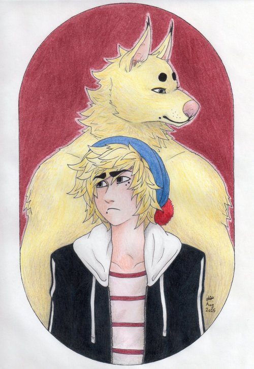 pachycephalosunshine:Love Dog by Pachycephalosunshine