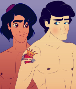 itsjosepeacock: Prince Eric Loves a Street Rat 