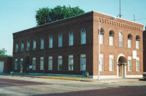 Ponca City, Oklahoma, 2000In addition to the place and date, “Our Bld. we sold to city last year” is