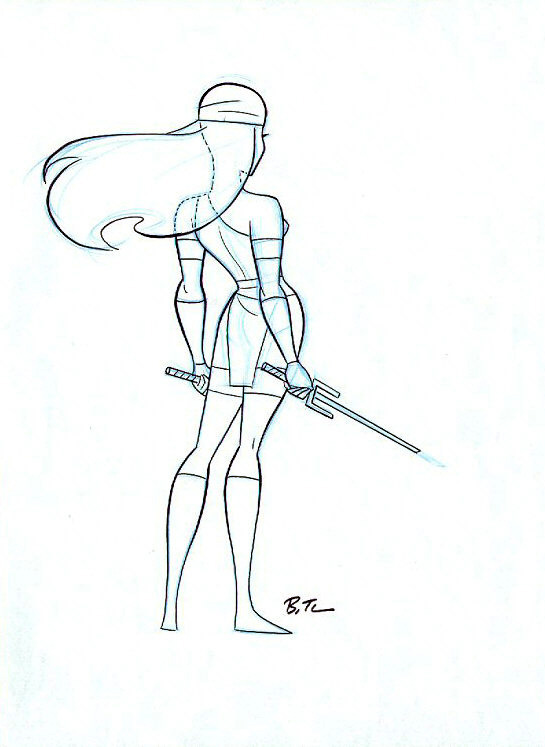 cooketimm:  Elektra by Bruce Timm