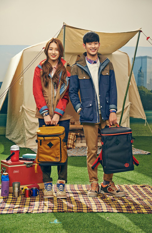 Kim Soo Hyun, Suzy (miss A) Для BEANPOLE OUTDOOR spring 2014