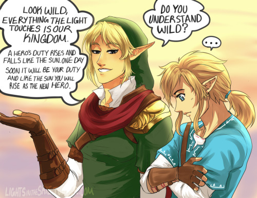 lightsintheskye:Be Prepared, Link.You’re gonna wanna click on this one to read it. I got lazy with b