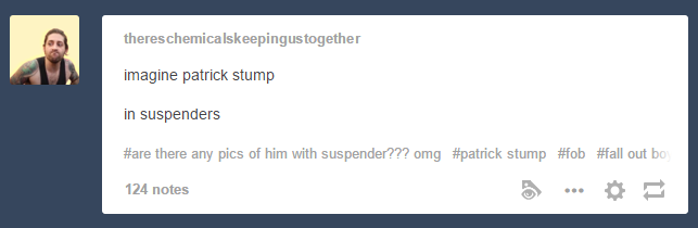 thereschemicalskeepingustogether:i wanted it therefore it happened