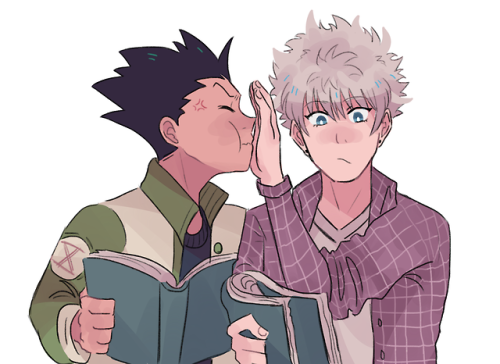 ikarikari: no attention until AFTER studying, gon this was a cute lil collab with @kasuria!! she col