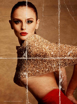 she-loves-fashion:  Georgina Wilson Rogue Magazine December 2011