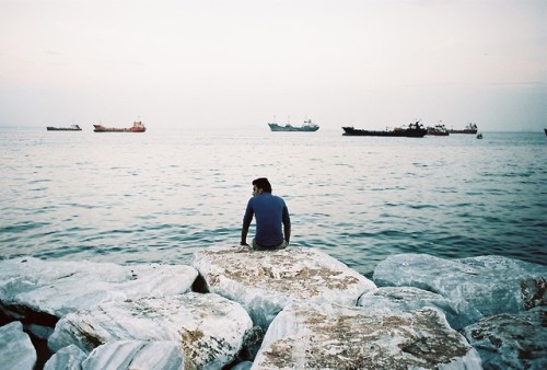 En attente à YenikapıIstanbul, août 2018