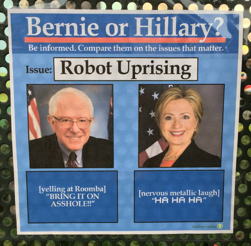 obviousplant:  Bernie or Hillary? Left on porn pictures