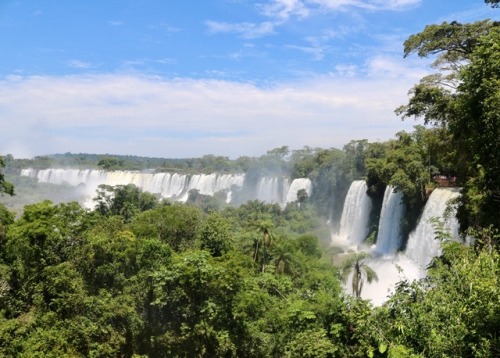 Iguaçu falls Wow, these waterfalls are amazing - we can definitely see why they are one of th