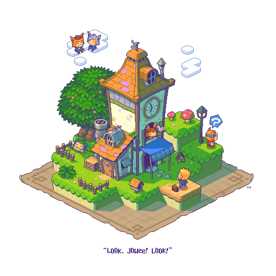pixelartus:  (Re)Drawn to Life Pixel Artist: cocefi Source: pixosprout.tumblr.com  More Pixel Art Dioramas from cocefi can be found here.