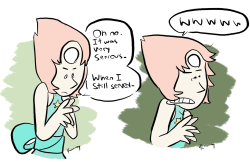 kamydrawstuffs:I really REALLY want to know Pearl’s backstory. PEARL, WHAT ARE YOU NOT TELLING US?