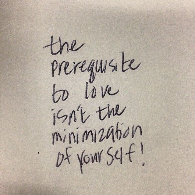 ahmier:
“Can you really call it love if you have to lessen yourself? http://ift.tt/1tgoGmZ
”
HONEY!