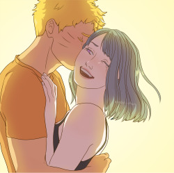 kakao-chan:   NaruHina Month - Day 4: Smile