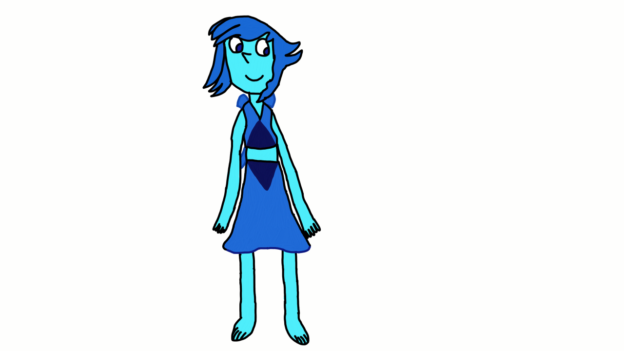 Here’s another happy Lapi! She’s part of a much larger image (that’s why composition